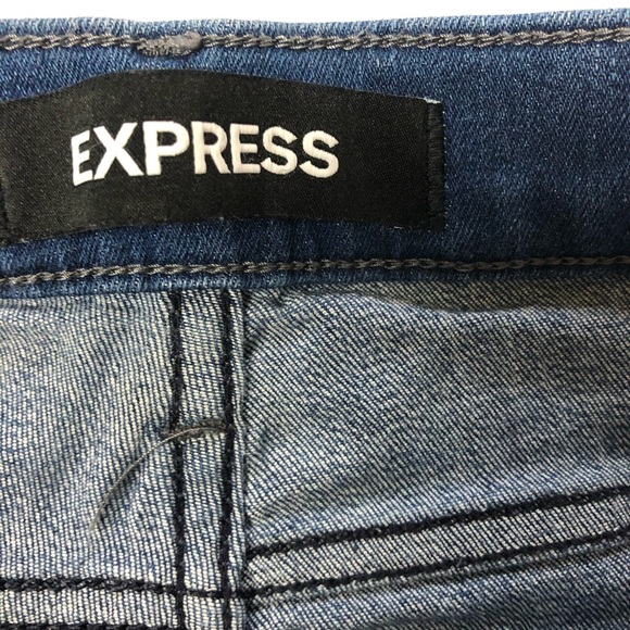 EXPRESS Ankle Jeans Pants Size 2 - Picture 2 of 7